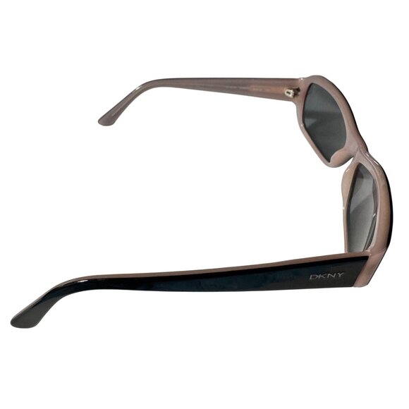DKNY Womens Eyeglasses DY4009 54-16 130 FRAME ONLY Black & Pink Rectangle Italy - Picture 8 of 12